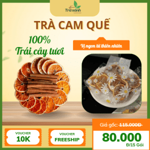 Trà cam quế